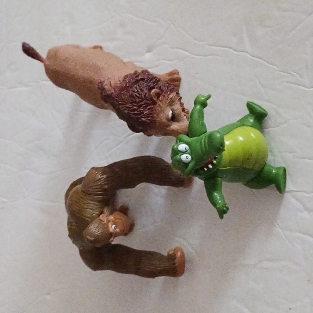 set of 3 pcs kids animal toy